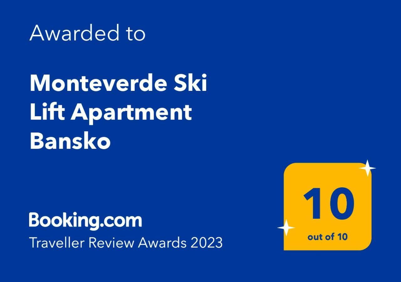 Monteverde Ski Lift Apartment Bansko Ngoại thất bức ảnh